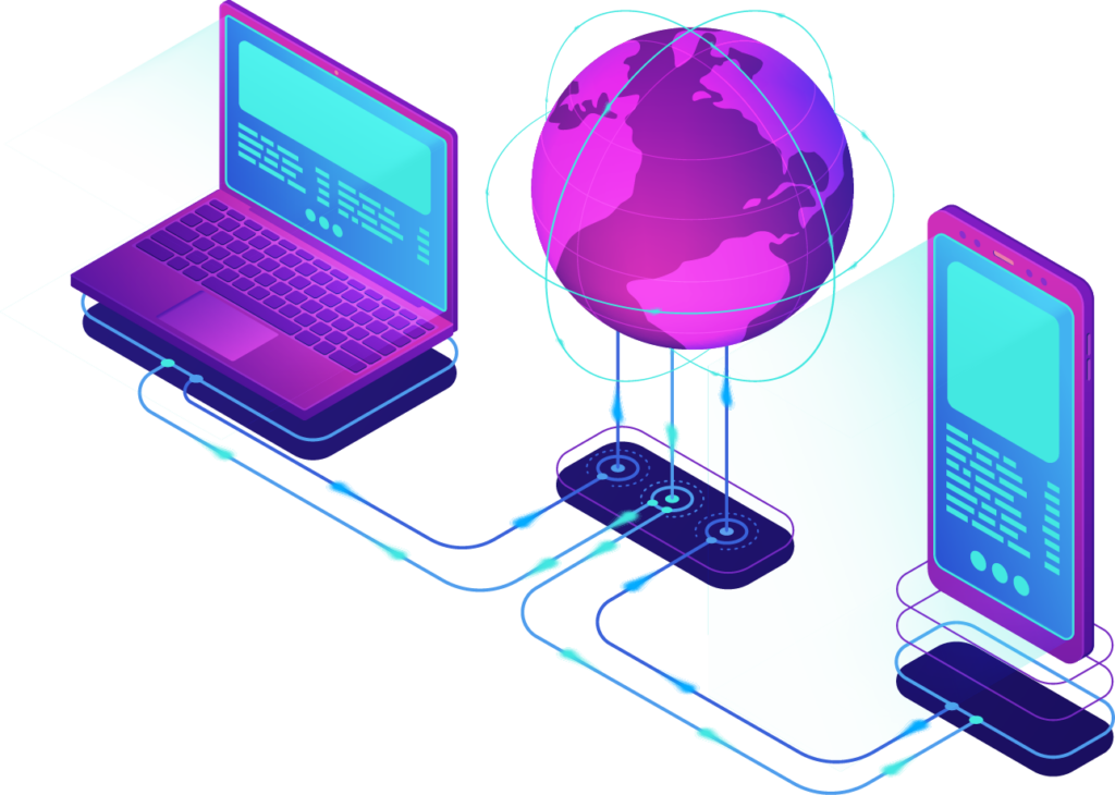 Residential Proxy Illustration